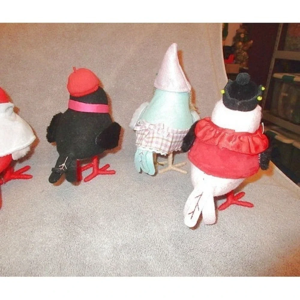 Featherly Friends Collectible Birds Target Set Of 6 Queenie Cherie Bloom Easter